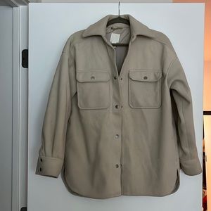 H&M Beige Shacket